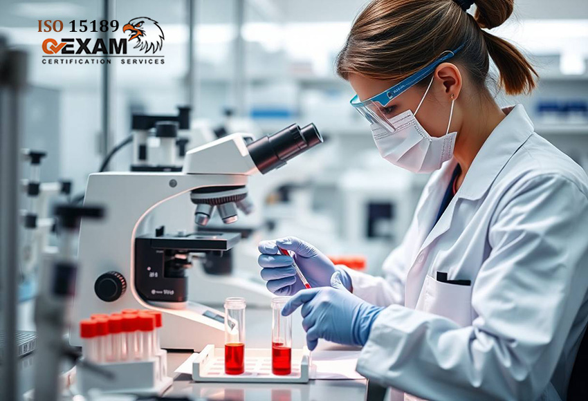 اخذ گواهینامه ISO 15189 برای مدیریت کیفیت آزمایشگاه‌های تشخیص طبی و بهبود دقت و صحت نتایج آزمایش‌ها. مشاوره و پشتیبانی کیو اگزم.