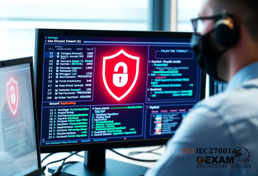اخذ گواهینامه ISO/IEC 27001 برای مدیریت امنیت اطلاعات و حفاظت از داده‌های حساس. مشاوره و پشتیبانی کیو اگزم برای پیاده‌سازی سیستم امنیتی.